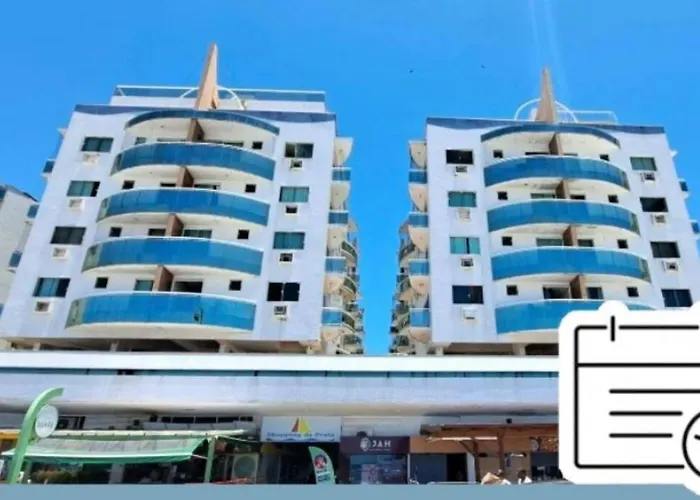 Apartamento Cabo Frio Praia do Forte pé na areia